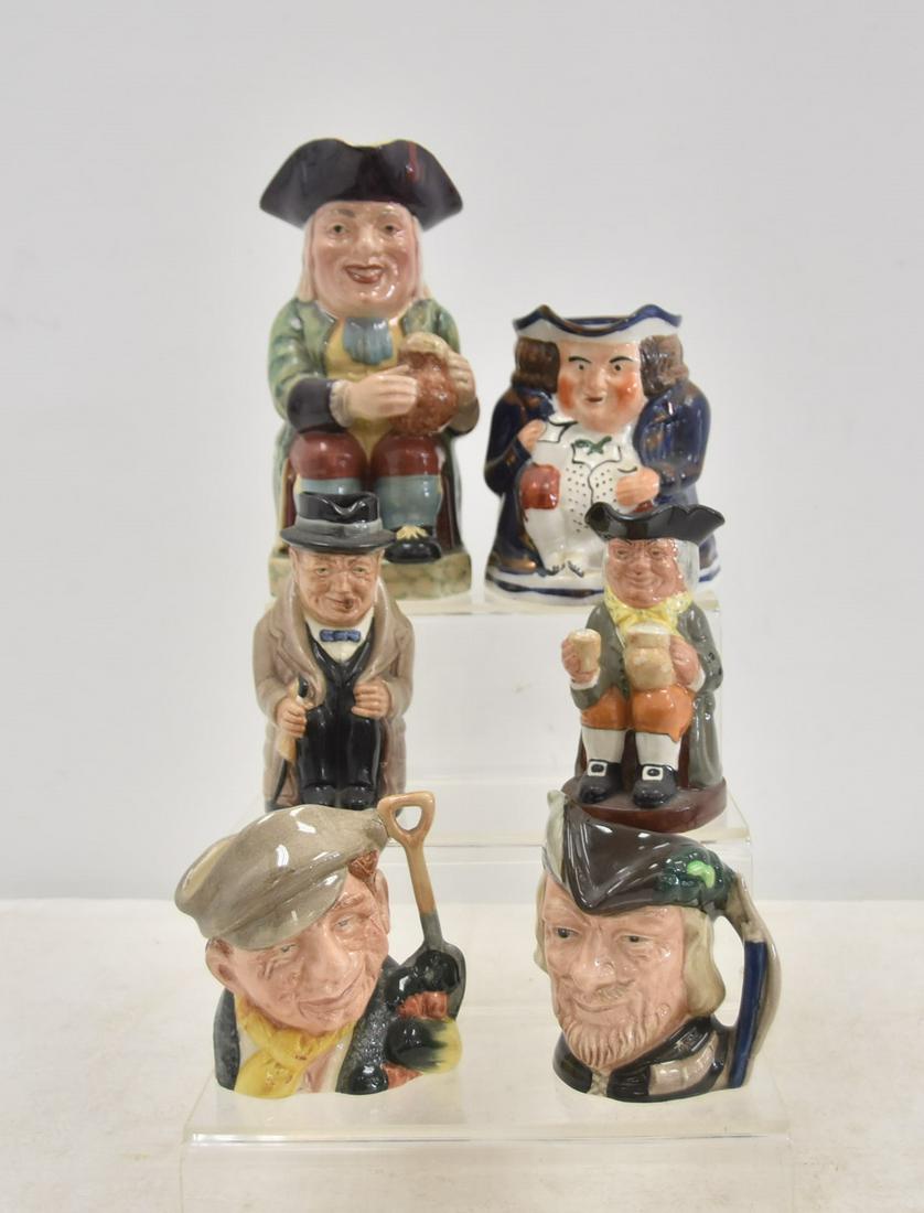 (6) ENGLISH CHARACTER MUGS (1 of 12)
