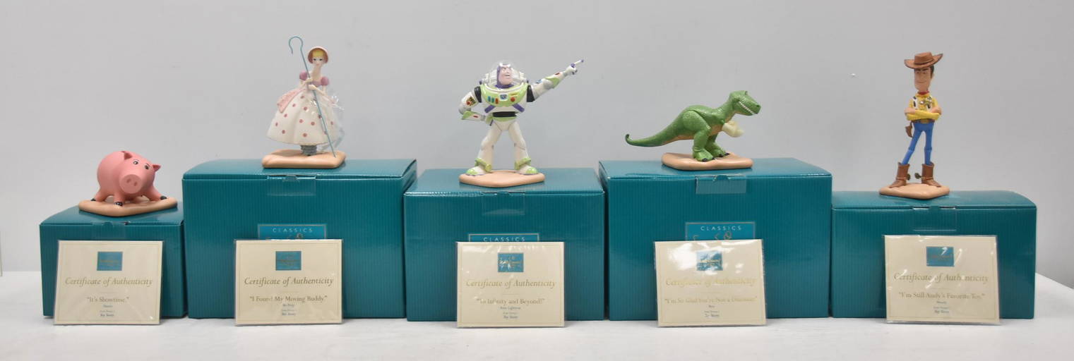 5) Wdcc Disneys Toy Story Figurines