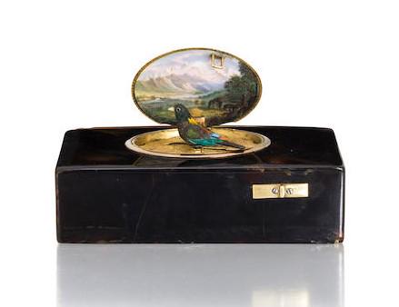 FRERES ROCHAT , SWISS AUTOMATON SINGING BIRD BOX (1 of 17)
