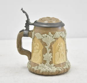VILLEROY & BOCH METTLACH STEIN - 1/2 L (1 of 12)