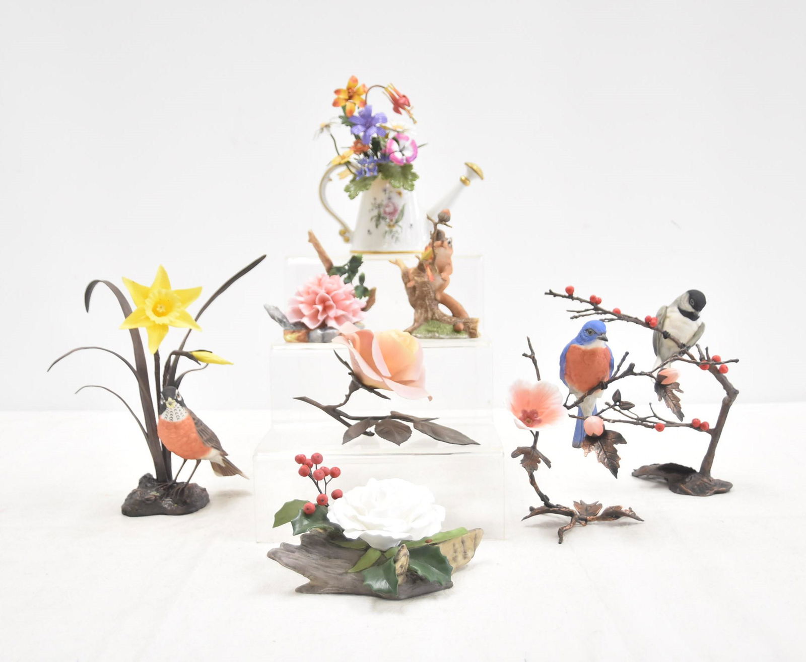 (6) BOEHM & FRANKLIN MINT FLOWERS & BIRDS (1 of 17)