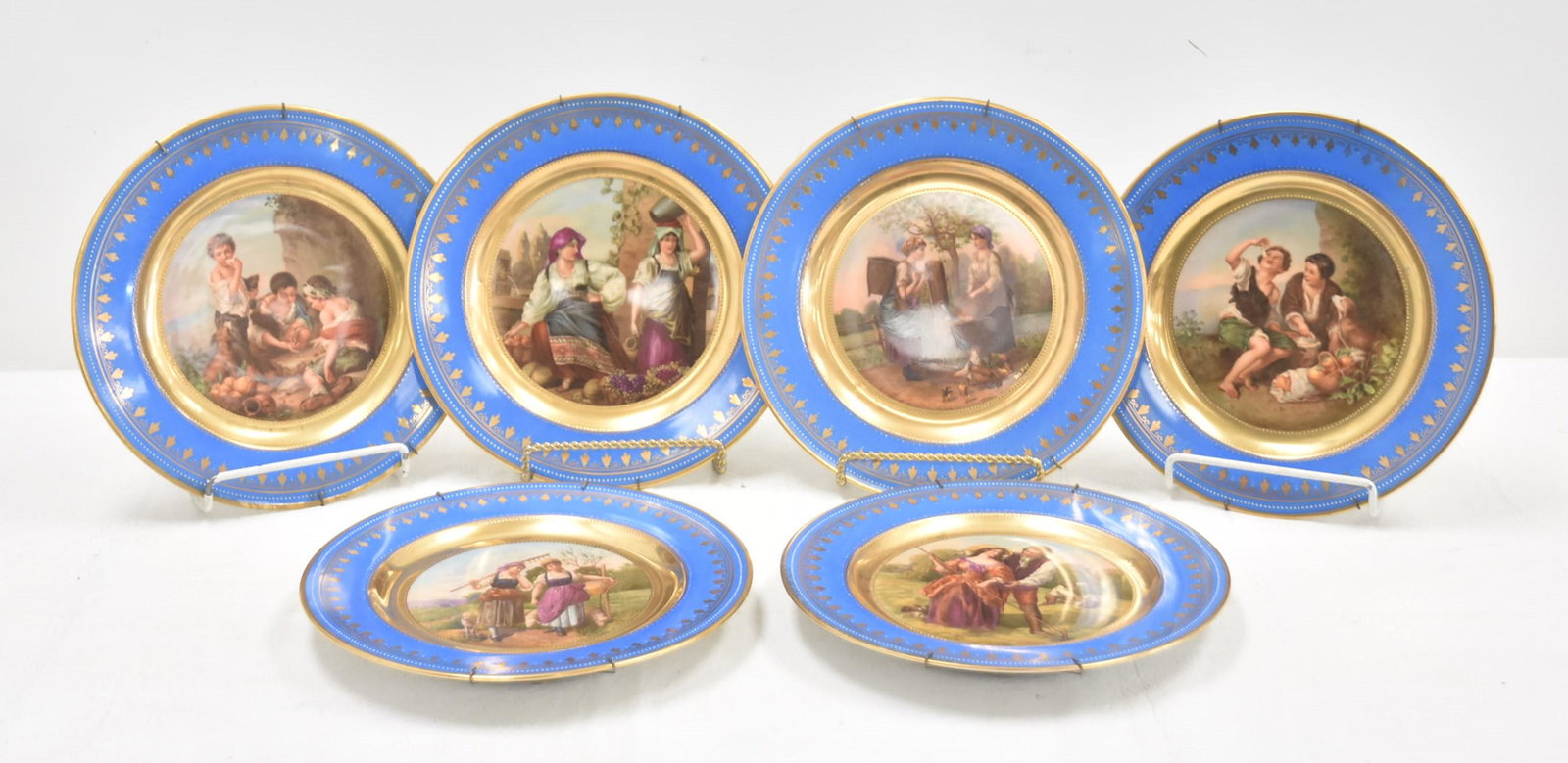 (6) ROYAL VIENNA STYLE HAND PAINTED PLATES (1 of 20)