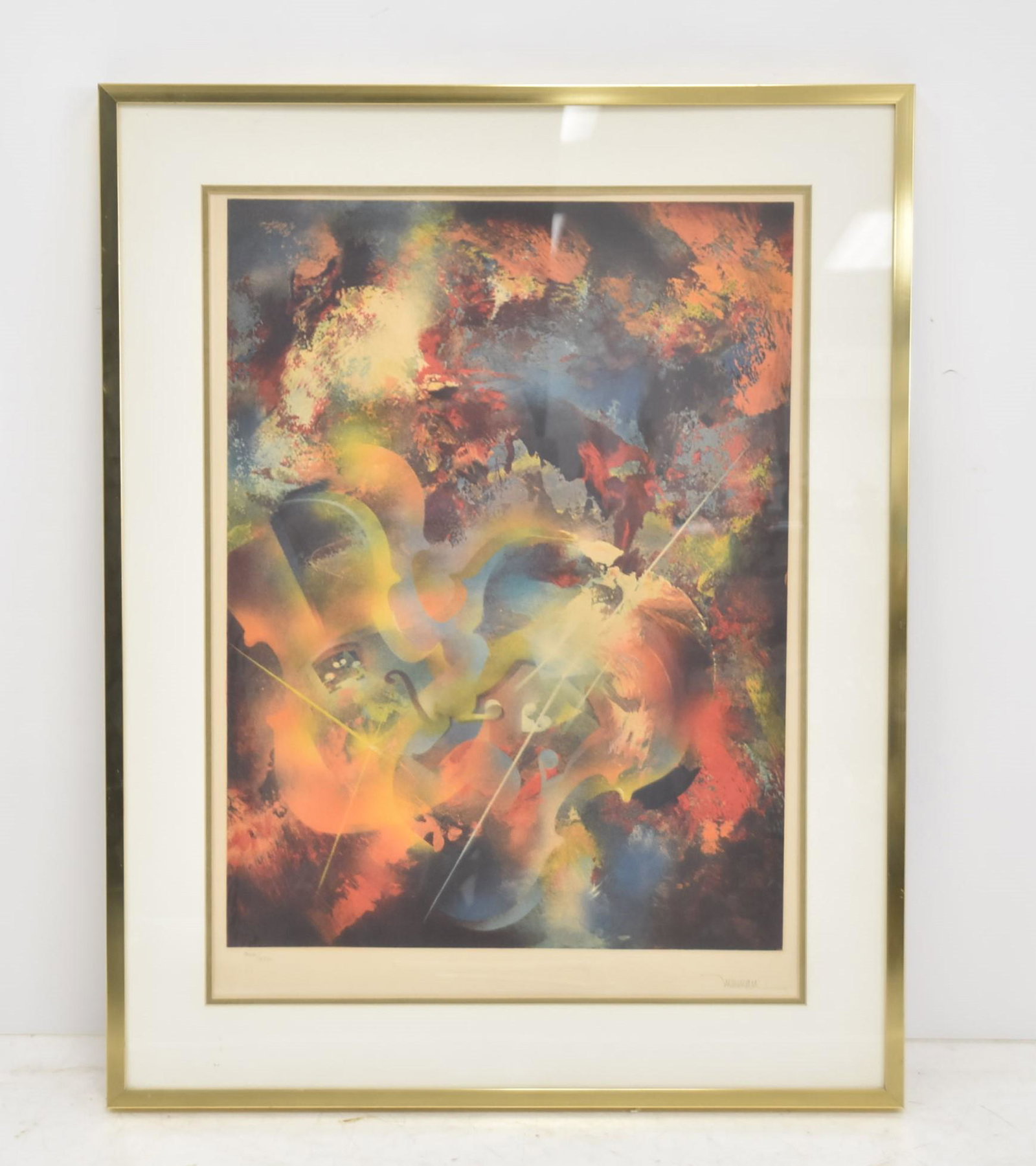 LEONARDO NIERMAN " STRAVINSKY" LITHOGRAPH (1 of 13)