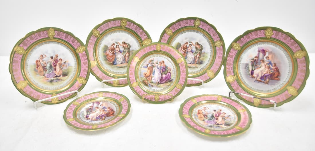 (7) AUSTRIAN KAUFMAN STYLE PLATES (1 of 11)