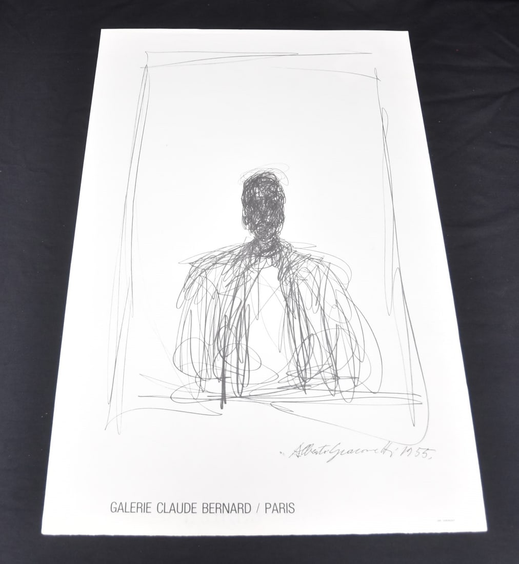 ALBERTO GIACOMETTI , GALERIE CLAUDE BERNARD POSTER (1 of 12)