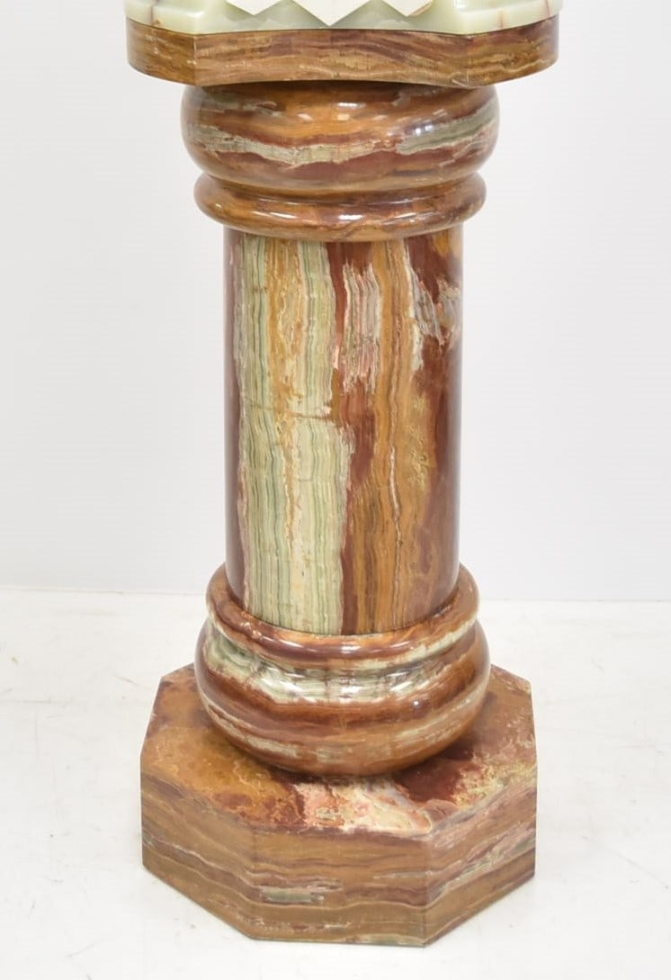 LARGE ONYX PEDESTAL - 17" x 40" (1 of 7)