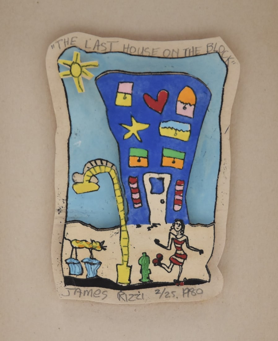 JAMES RIZZI , "THE LAST HOUSE ON THE BLOCK" (1 of 10)