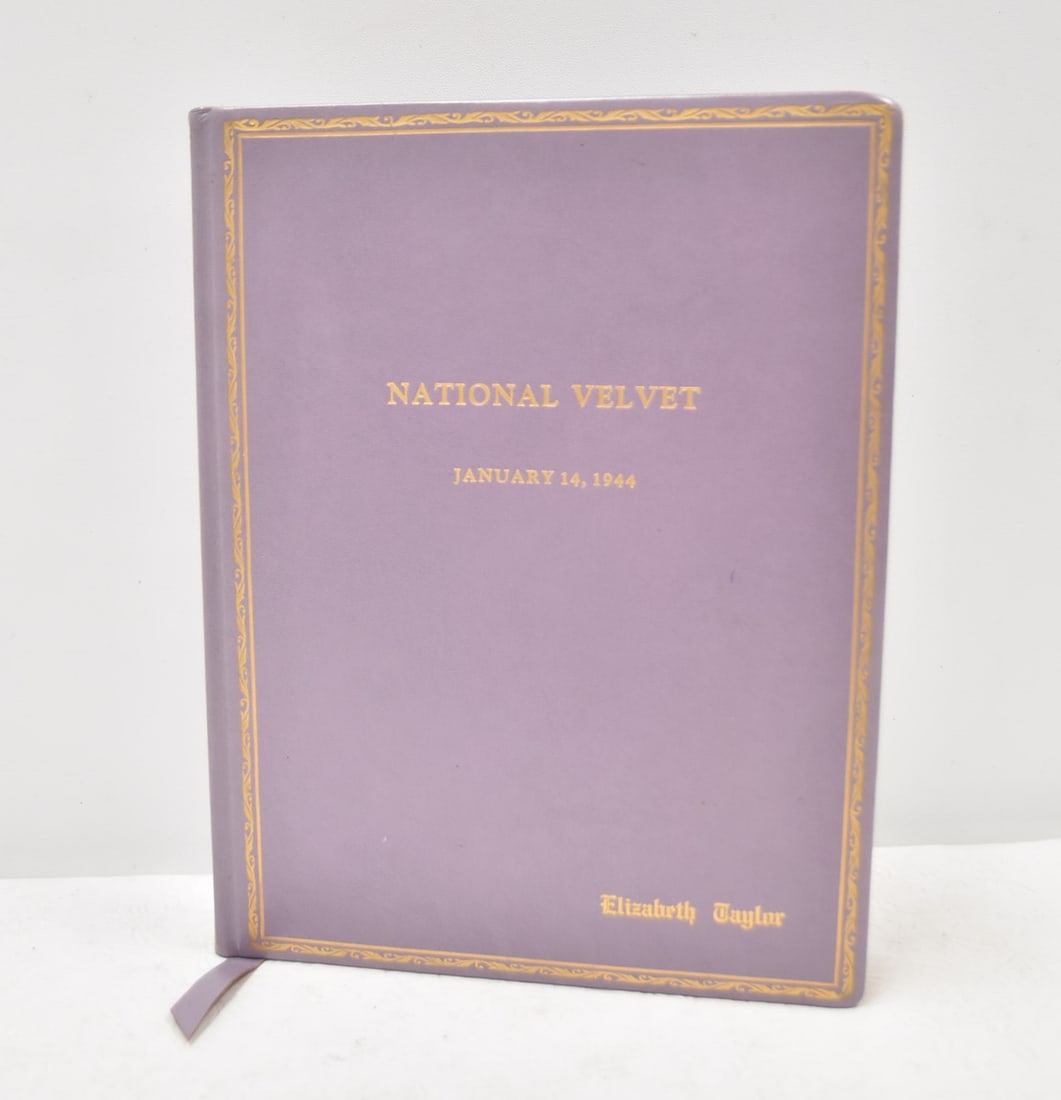 ELIZABETH TAYLOR'S NATIONAL VELVET SCRIPT (1 of 20)