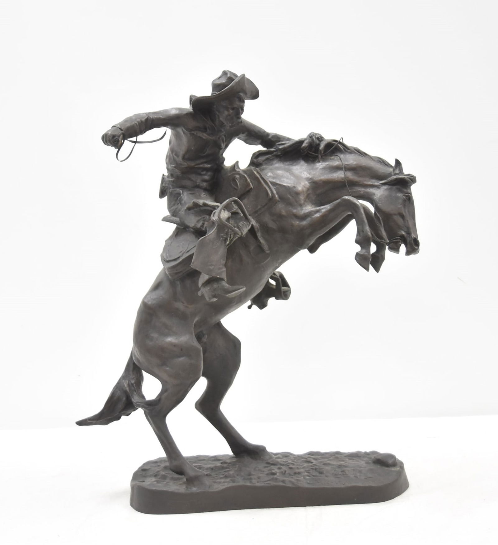 AFTER REMINGTON BRONZE BRONCO BUSTER (1 of 12)