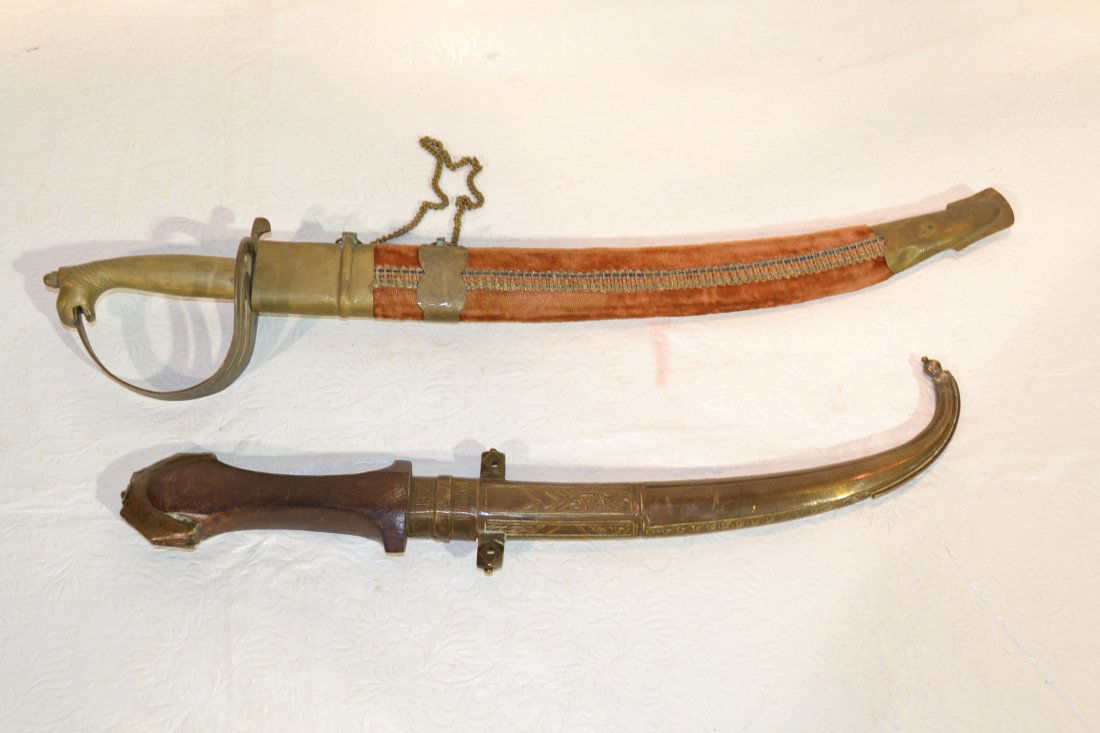 (2) MIDDLE EASTERN DAGGERS