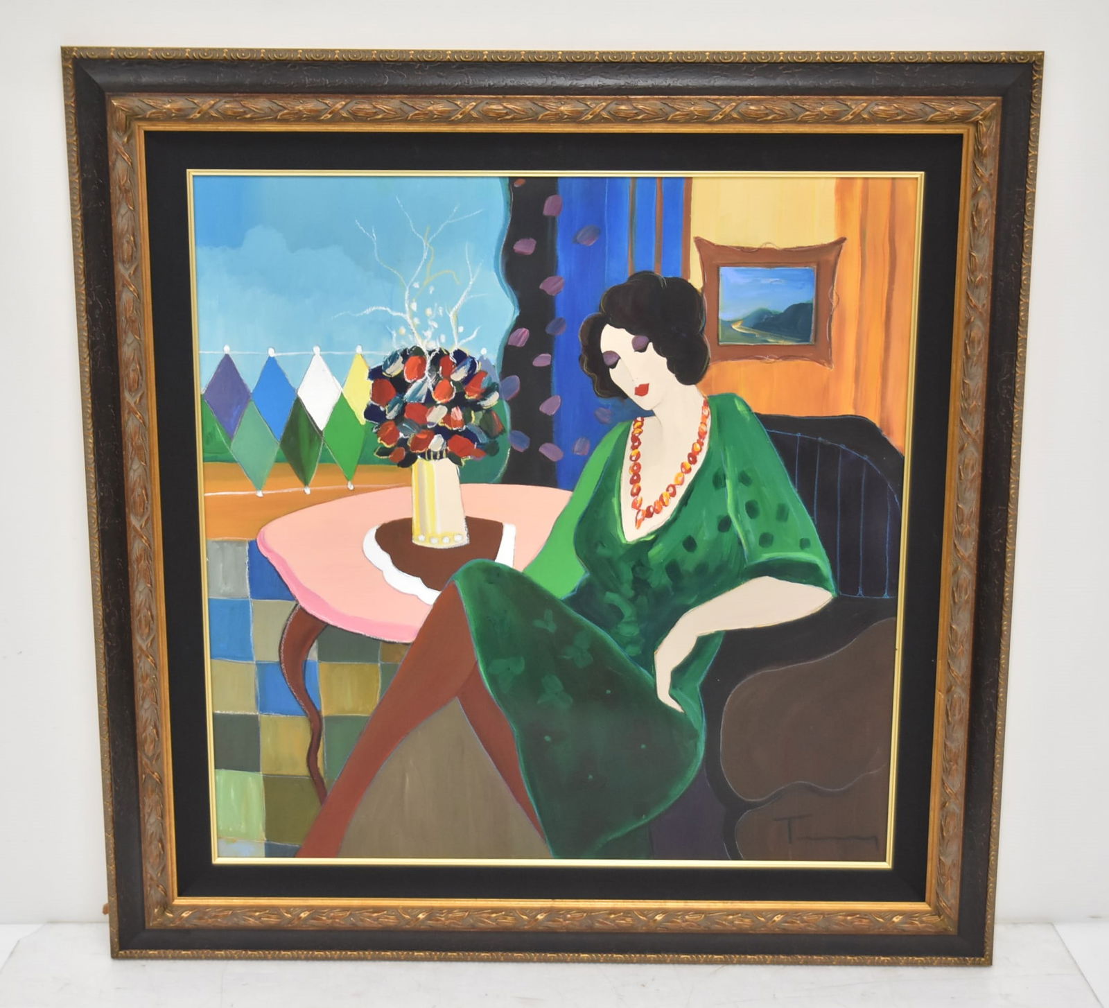 ITZCHAK TARKAY (ISRAEL, 1935-2012) OIL ON CANVAS (1 of 16)