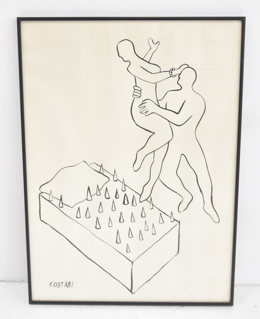 MARK KOSTABI , FELT PEN DRAWING (1 of 11)