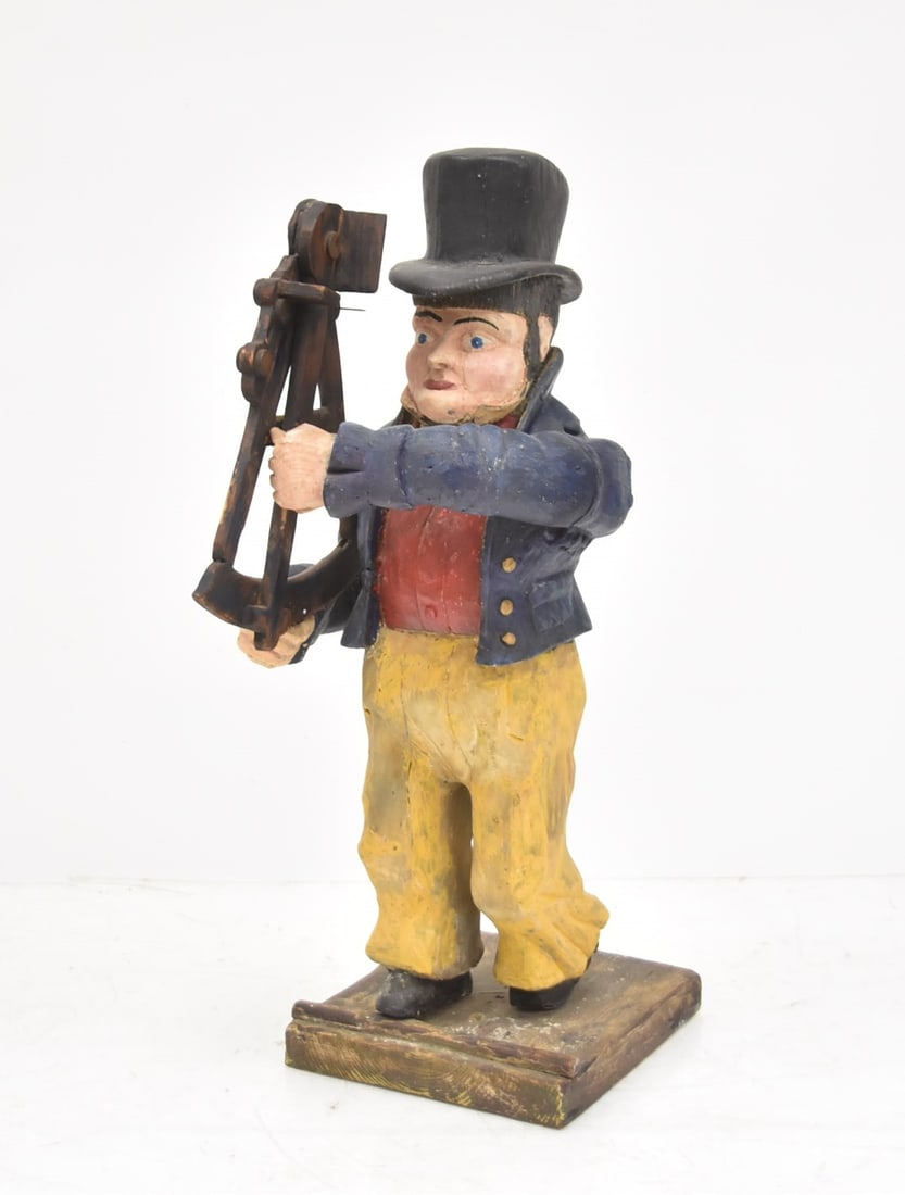 ANTIQUE PAINTED NAVIGATOR TRADE SIGN FIGURE (1 of 13)