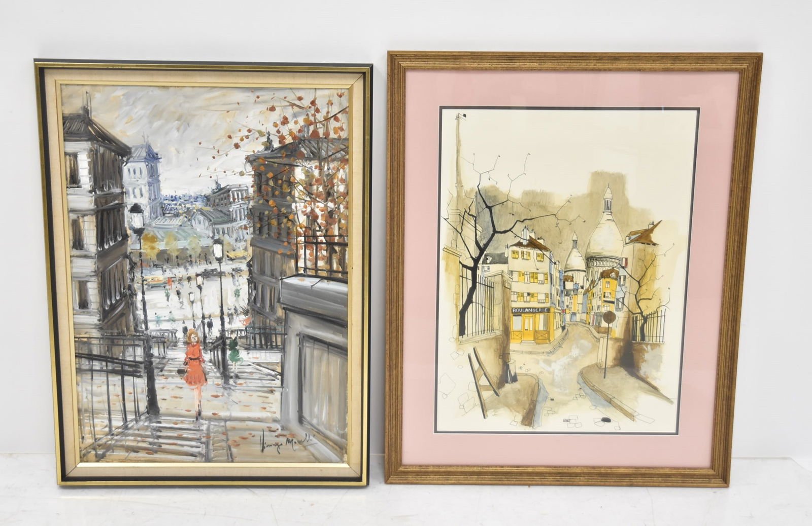 O/C STREET SCENE & WATERCOLOR STREET SCENE (1 of 15)