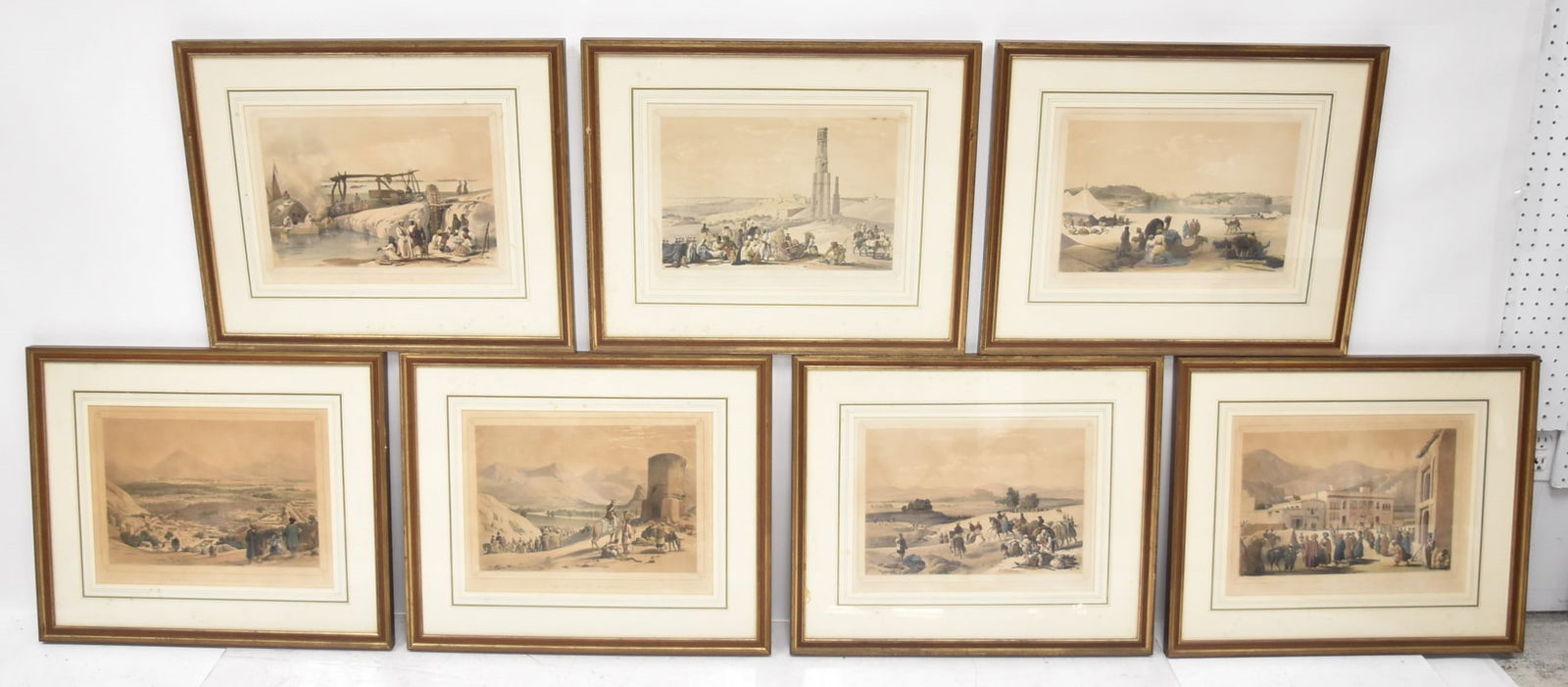 (7) JAMES ATKINSON ,HAND COLORED LITHOGRAPH PLATES (1 of 17)