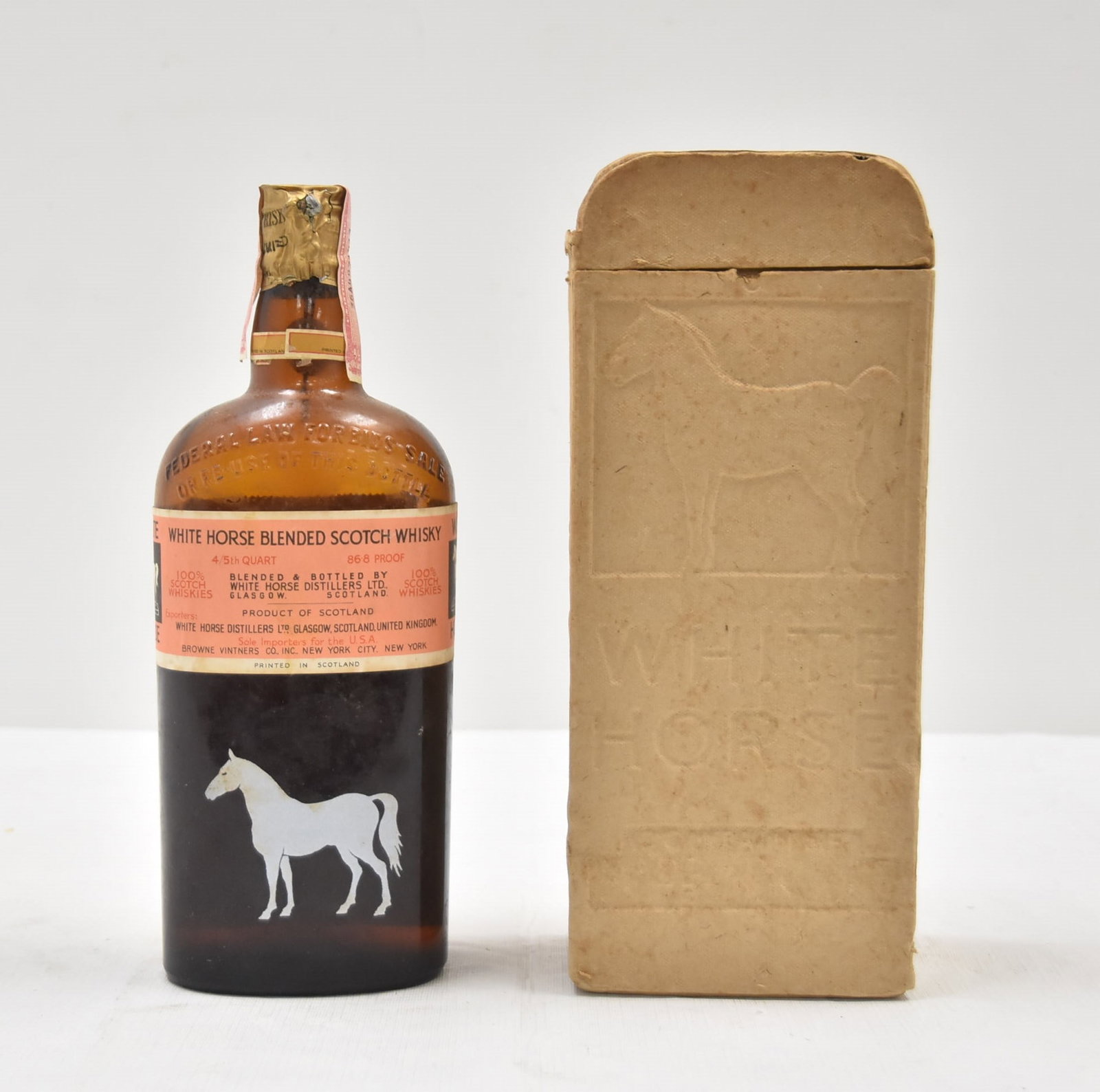 WHITE HORSE 1950s SCOTCH WHISKY (1 of 13)