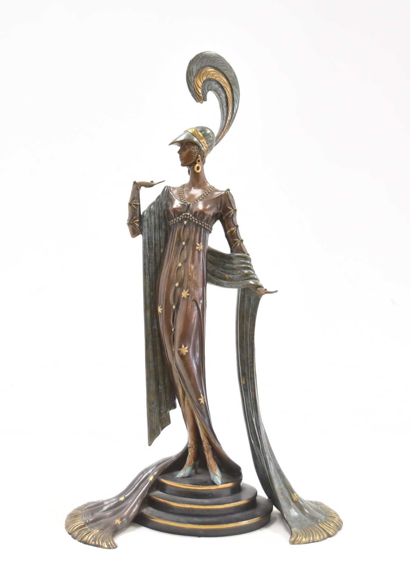ERTE , "DIRECTOIRE" BRONZE SCULPTURE (1 of 11)