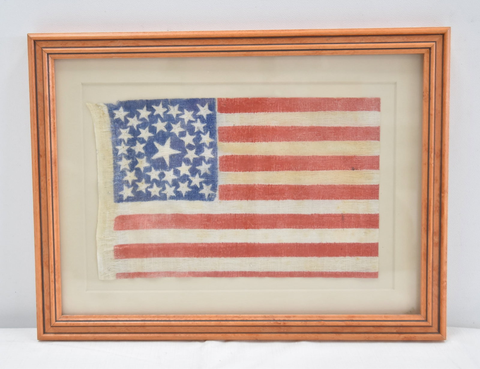 RARE 33 STAR AMERICAN PARADE FLAG (1 of 9)