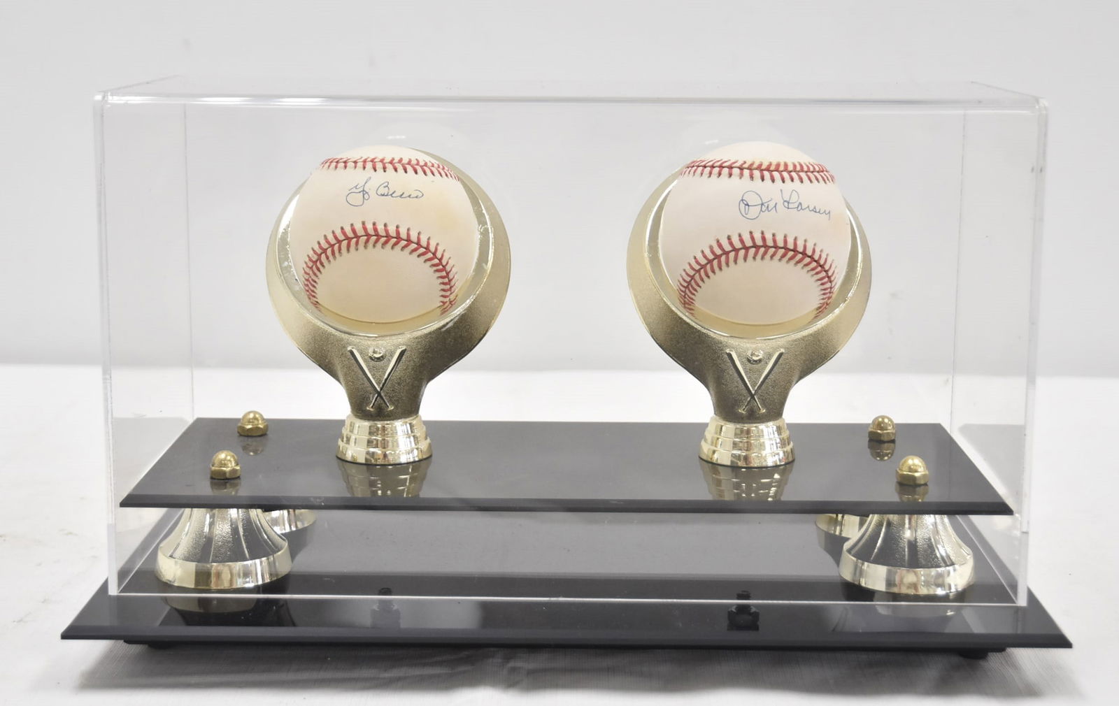 DON LARSON & YOGI BERRA AUTOGRAPHED BASEBALLS (1 of 11)