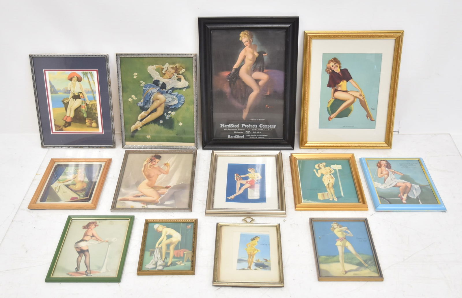 (12) ASSORTED PINUP GIRL ADVERTISEMENTS & POSTERS (1 of 15)