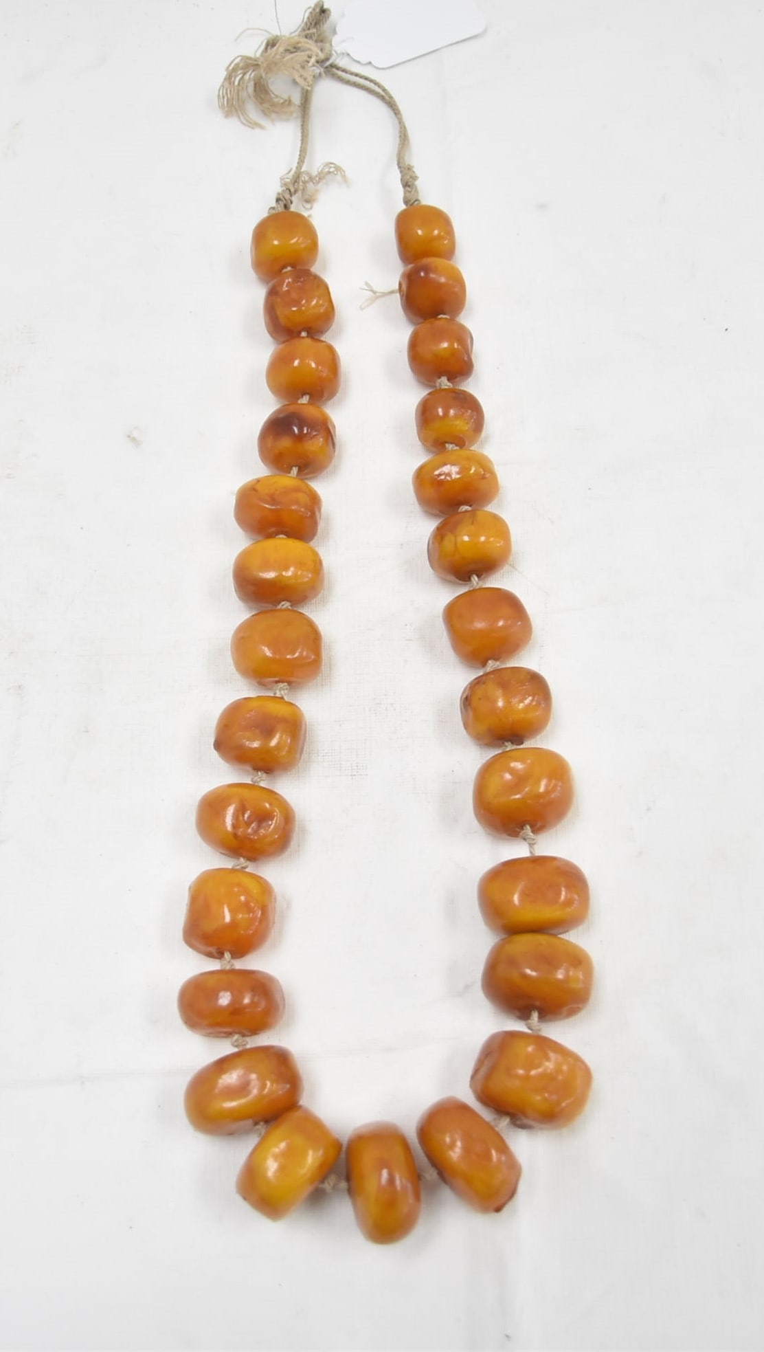 VERY LARGE AMBER BEAD NECKLACE (1 of 6)