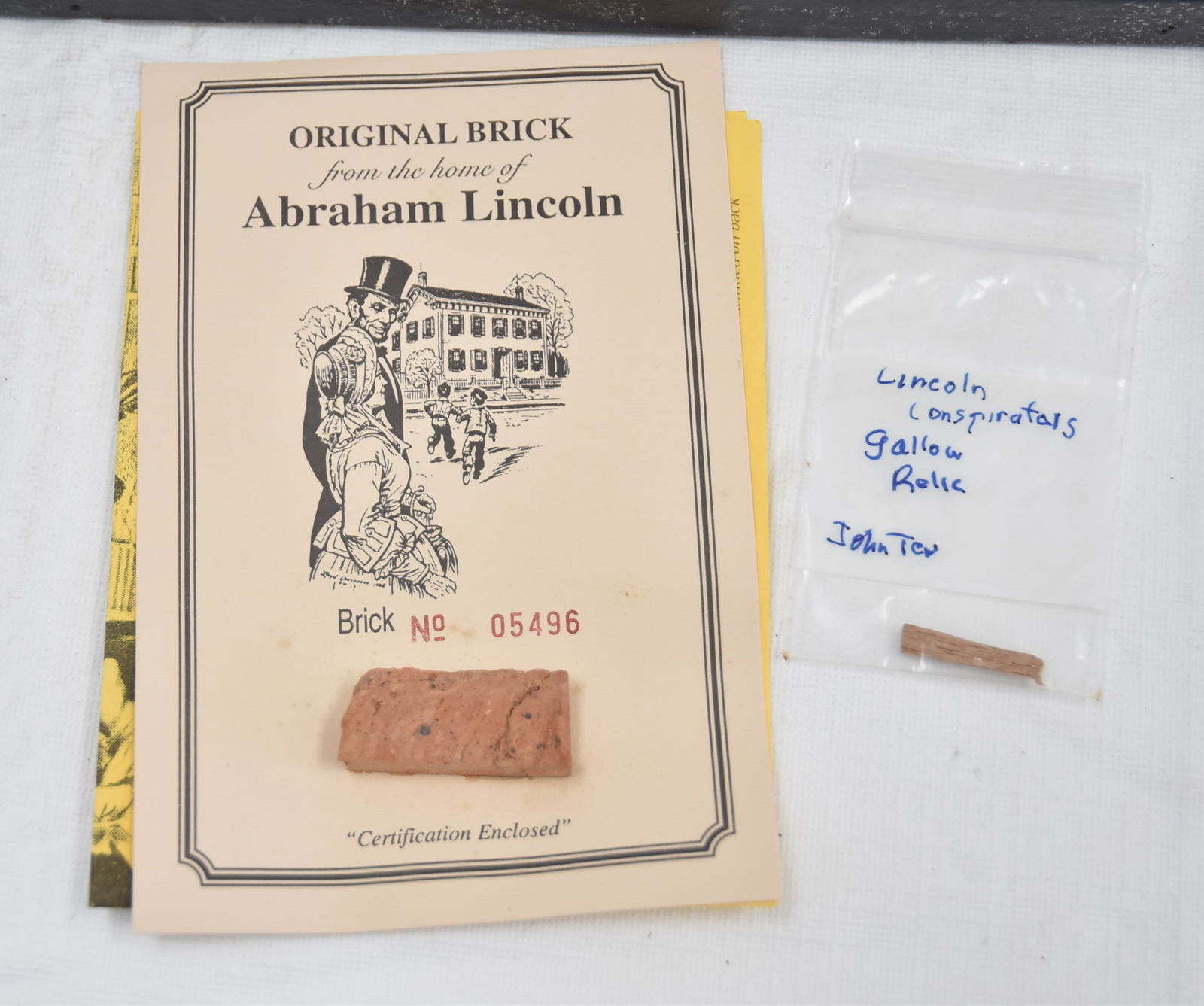 ABRAHAM LINCOLN ARTICLES (1 of 7)