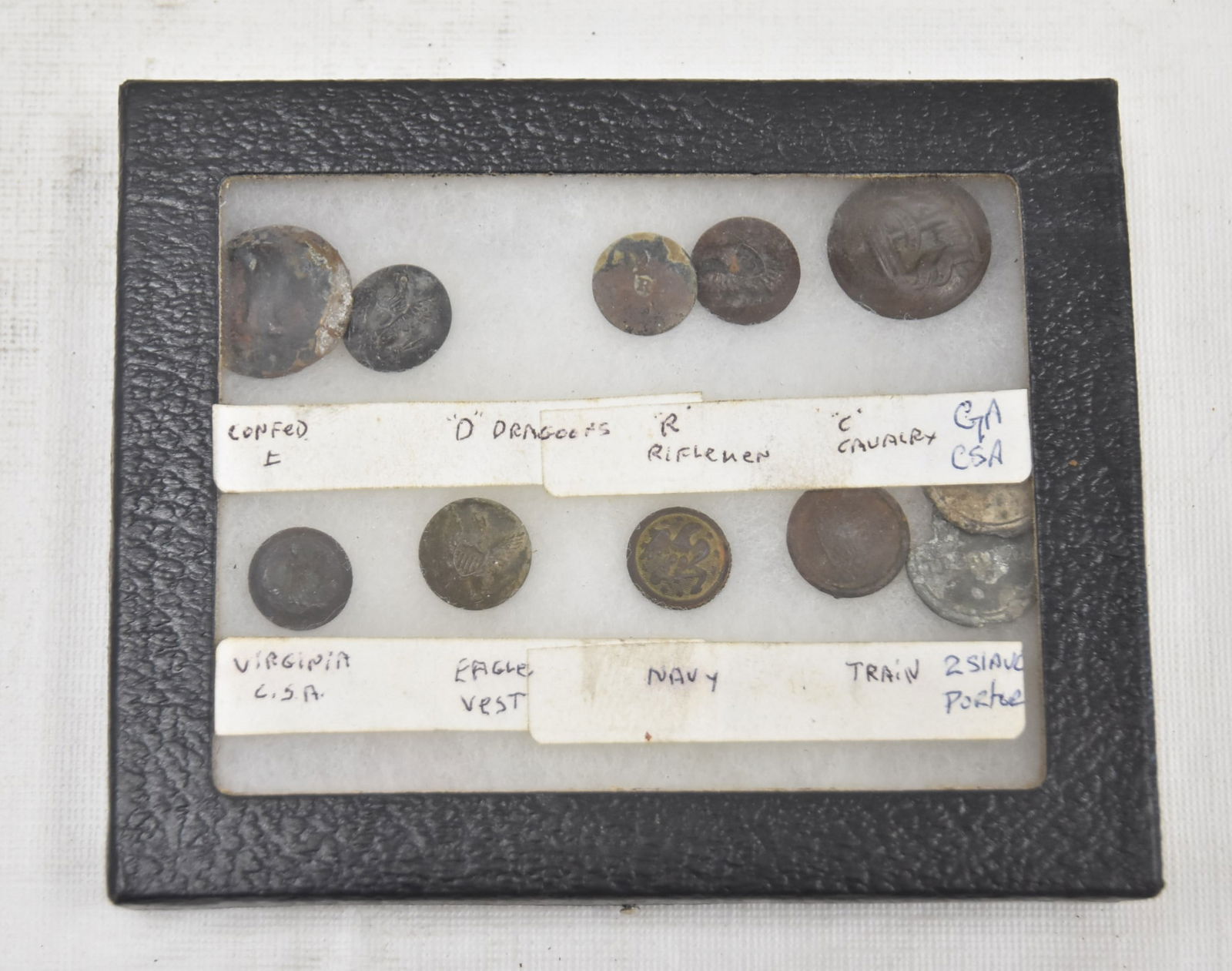 CIVIL WAR BUTTON COLLECTION (1 of 4)