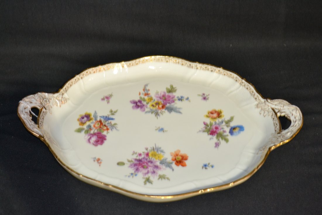 TWIN HANDLE KPM SERVING PLATTER - 13" x 18"