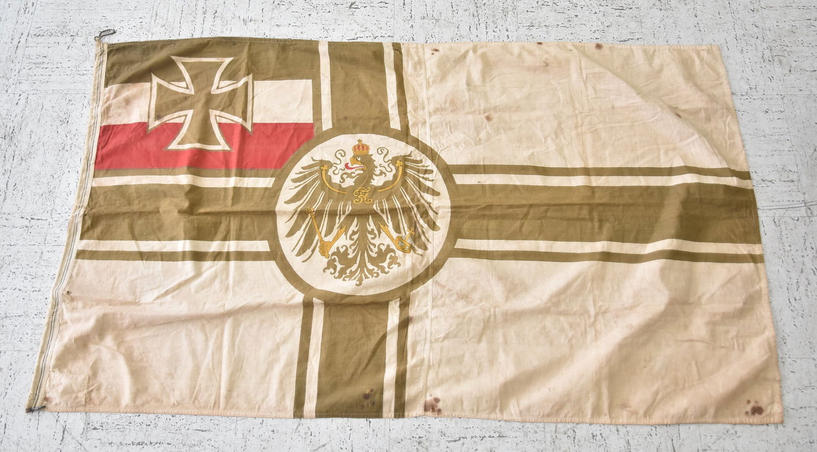 WORLD WAR I IMPERIAL GERMAN NAVY FLAG (1 of 12)