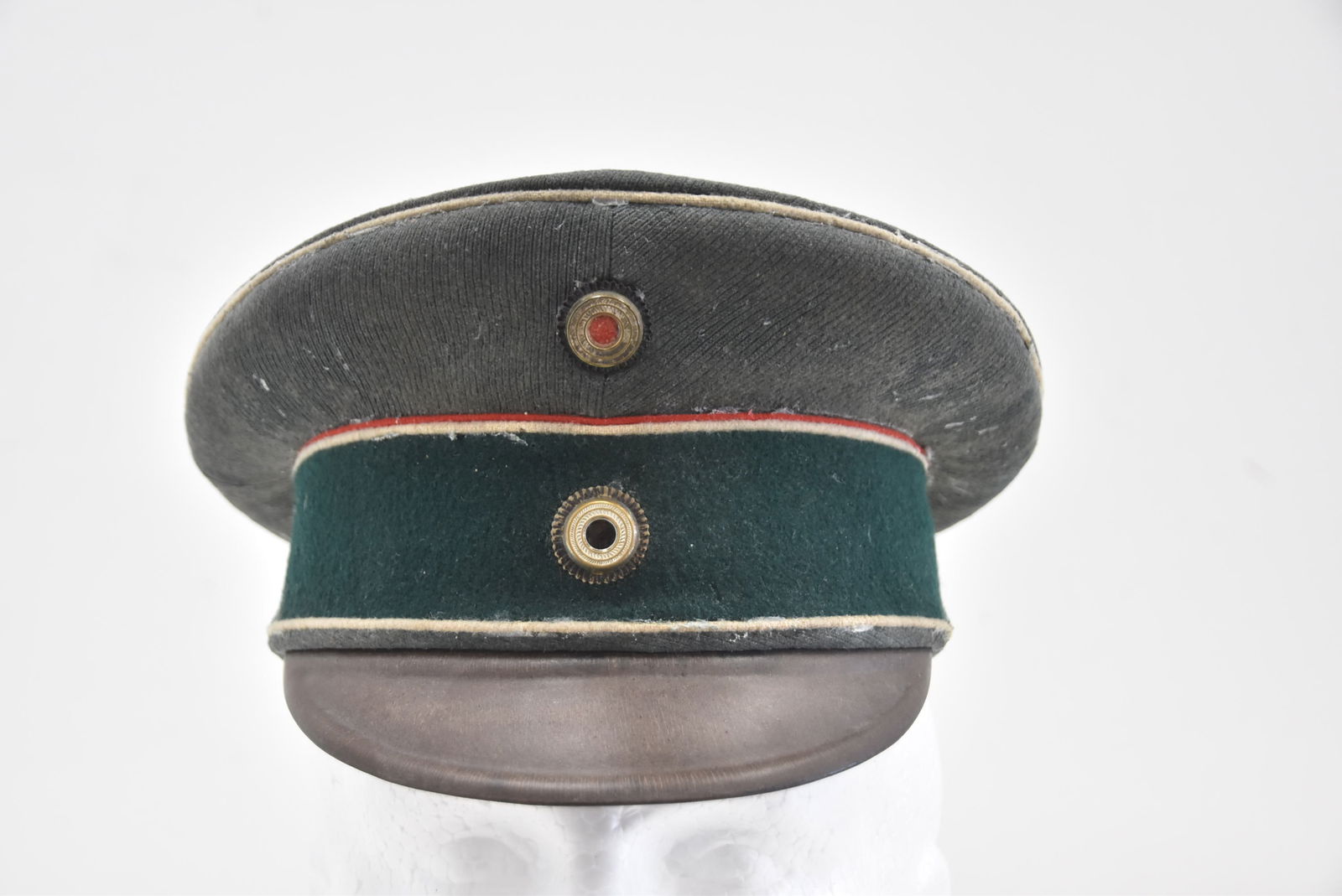 IMPERIAL GERMAN M17 OFFICERS VISOR CAP (1 of 9)