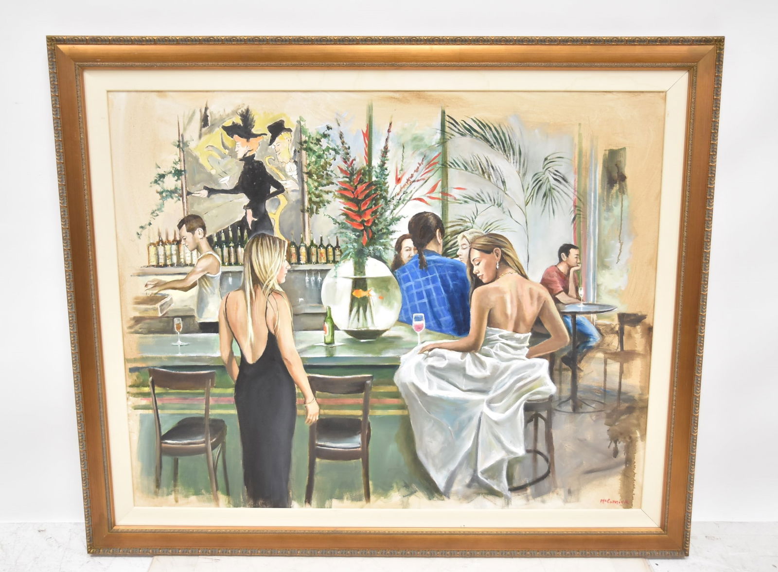 HARRY McCORMICK , LARGE OIL ON CANVAS (1 of 17)