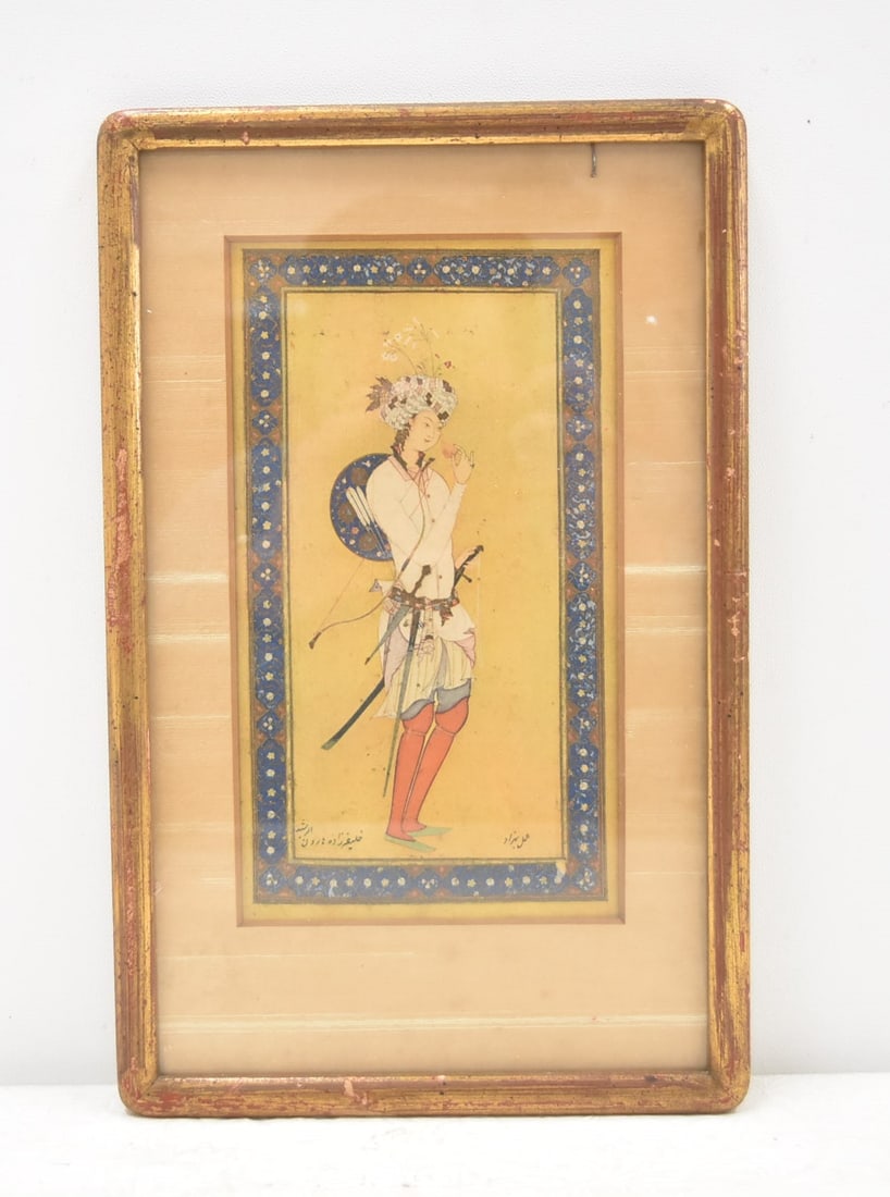 AFTER BEHZAD , MINIATURE PAGE (1 of 8)