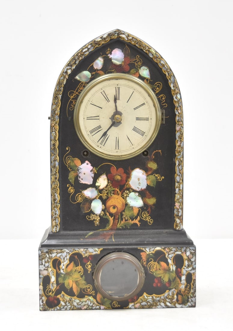 TERRY & ANDREWS IRON BEEHIVE CLOCK (1 of 14)