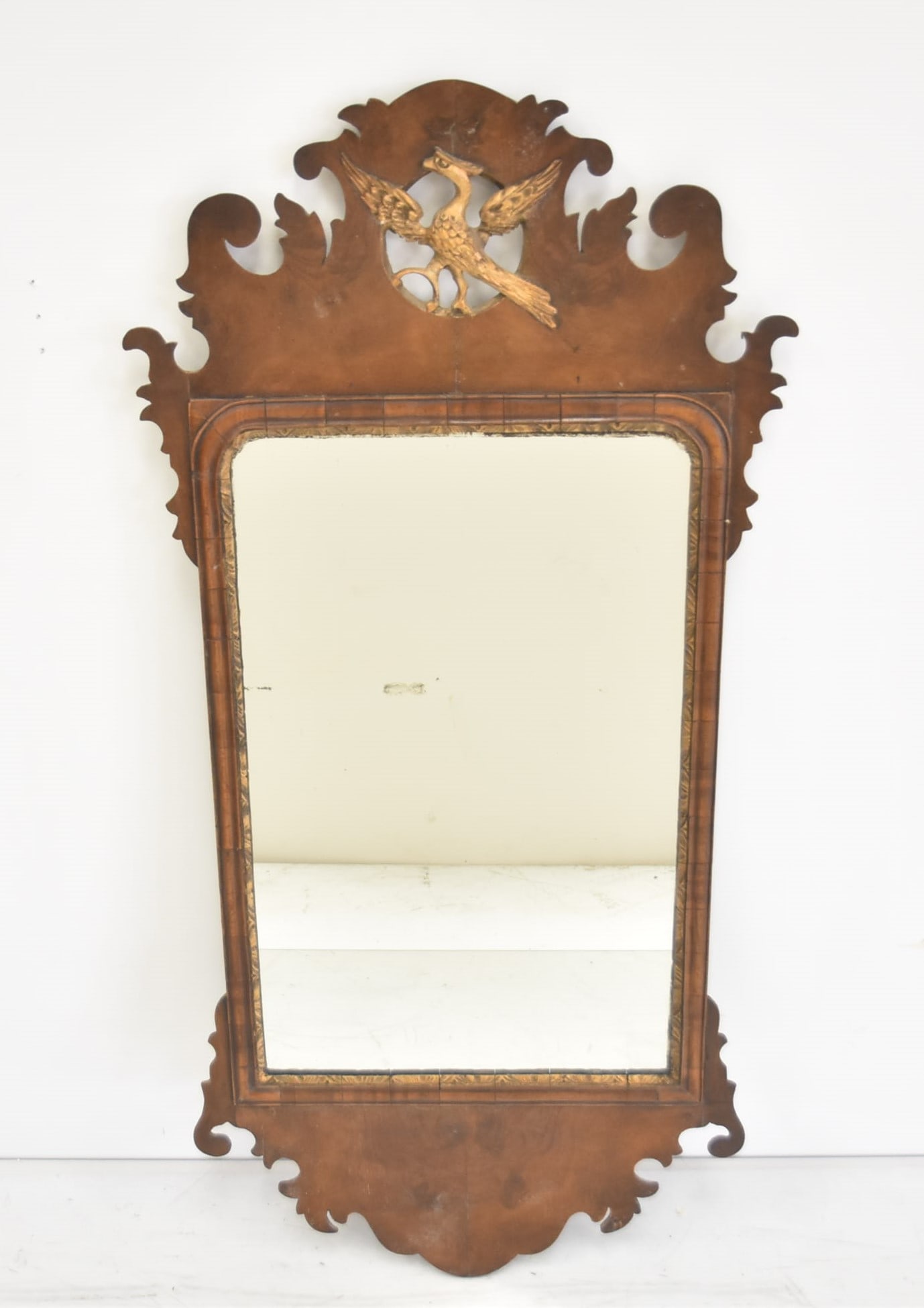 ANTIQUE ENGLISH CHIPPENDALE MIRROR (1 of 13)