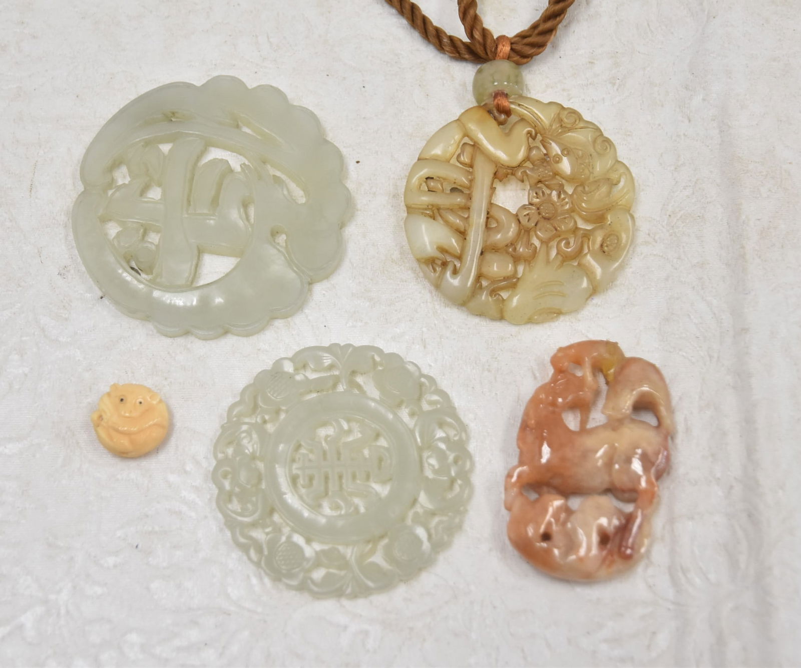 ASSORTED CHINESE JADE & HARDSTONE (1 of 8)