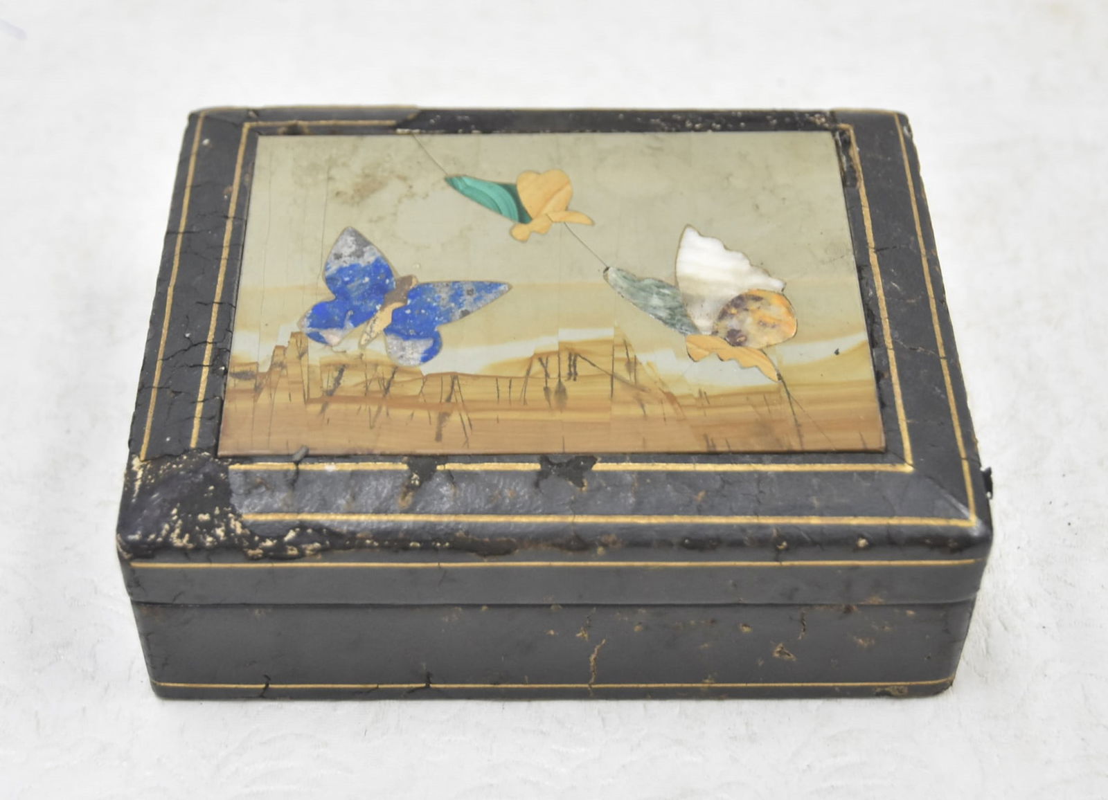 PIETRA DURA INLAID BOX (1 of 8)