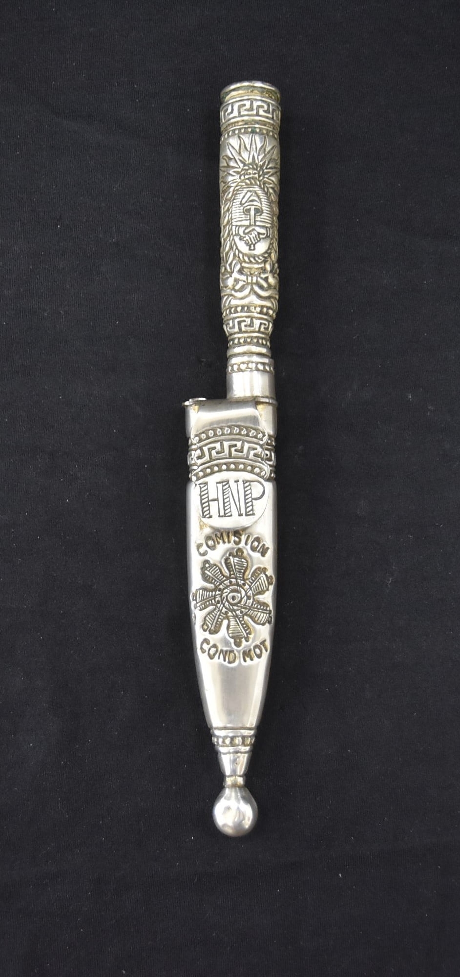 ARGENTINIAN ALPACCA BOOT KNIFE (1 of 12)