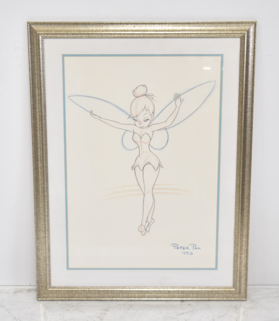 WALT DISNEY "TINKERBELL" PETER PAN PRINT (1 of 6)