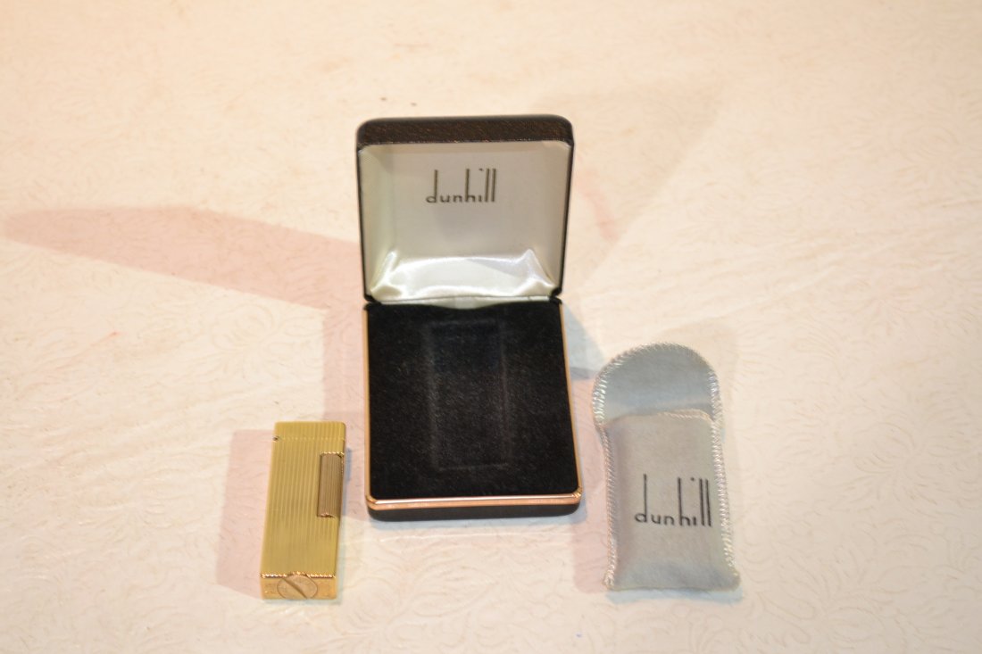 DUNHILL LIGHTER IN ORIGINAL BOX