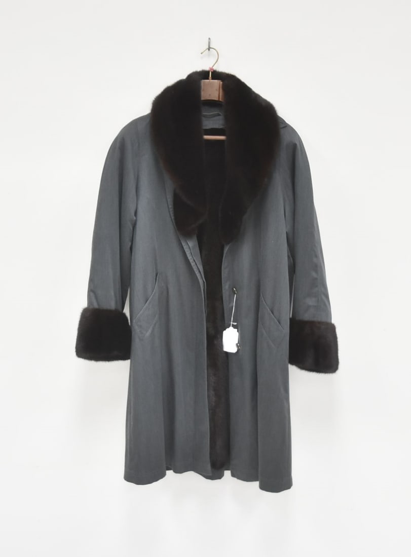 YVES ST LAURENT VINTAGE COAT (1 of 8)
