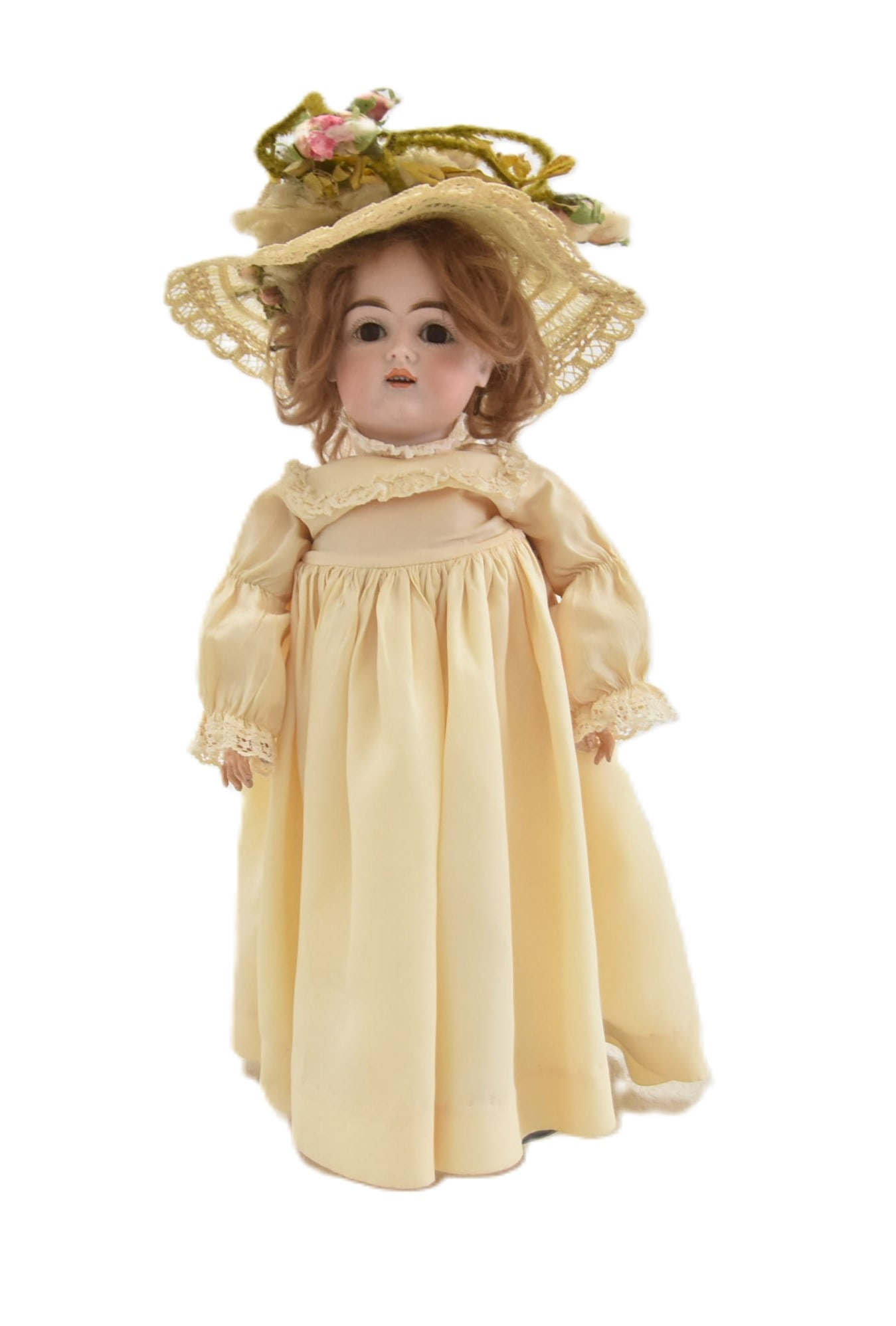 KESTNER 129 GERMAN BISQUE HEAD DOLL (1 of 13)