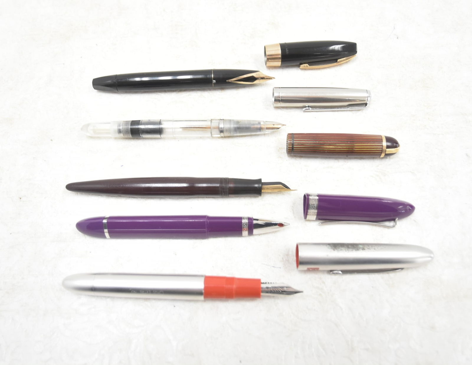 (5) ASSORTED FOUNTAIN PENS & BALLPOINT PENS (1 of 10)