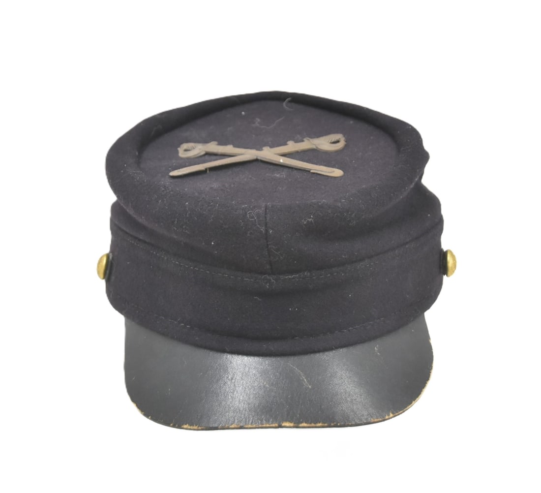 POST CIVIL WAR CAVALRY KEPI HAT (1 of 12)