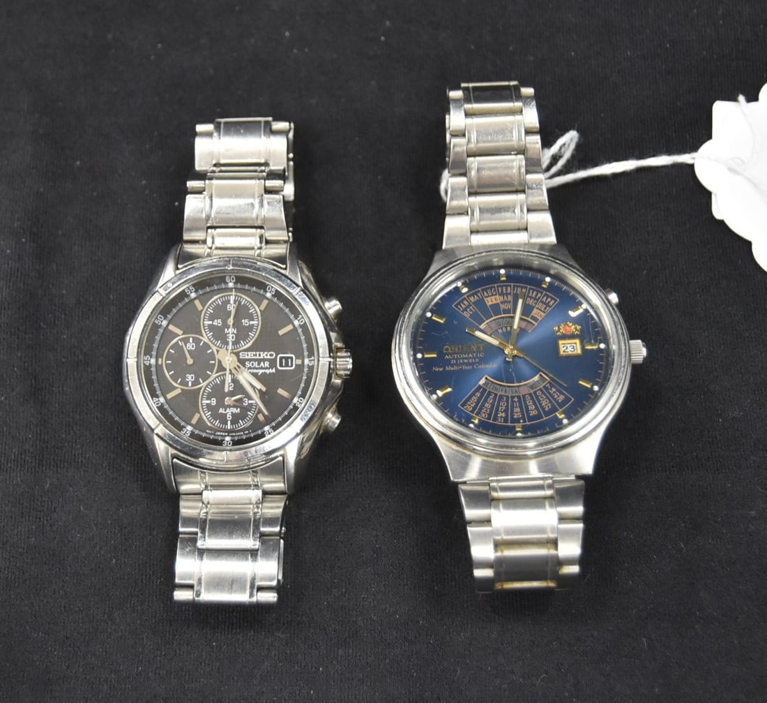 SEIKO WATCH / ORIENT CALENDAR WATCH (1 of 9)