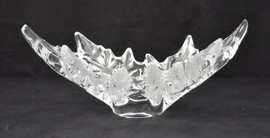 LARGE LALIQUE CHAMPS ELYSEES CENTERPIECE BOWL