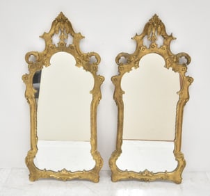 (Pr) ANTIQUE ITALIAN GILTWOOD MIRRORS