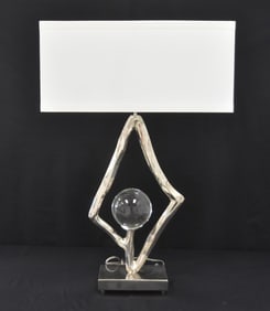 GLOBAL VIEWS ABSTRACT LAMP WITH SPHERE