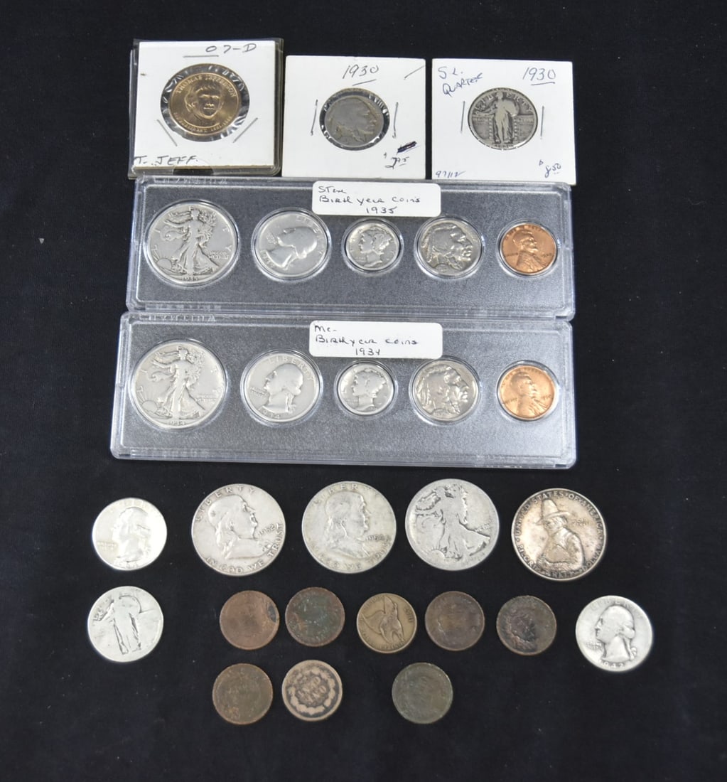 UNITED STATES COIN CURRENCY LOT (1 of 9)