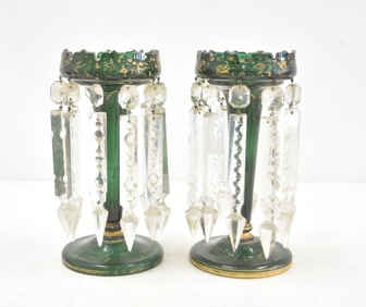 (Pr) BOHEMIAN GREEN & GOLD LUSTRES