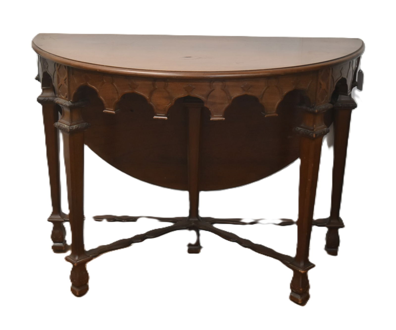 GOTHIC WALNUT GATE LEG TABLE (1 of 12)